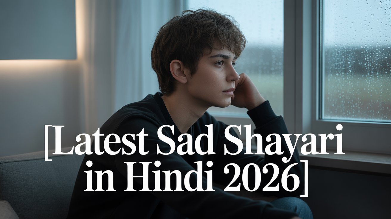 Latest Sad Shayari in Hindi 2026