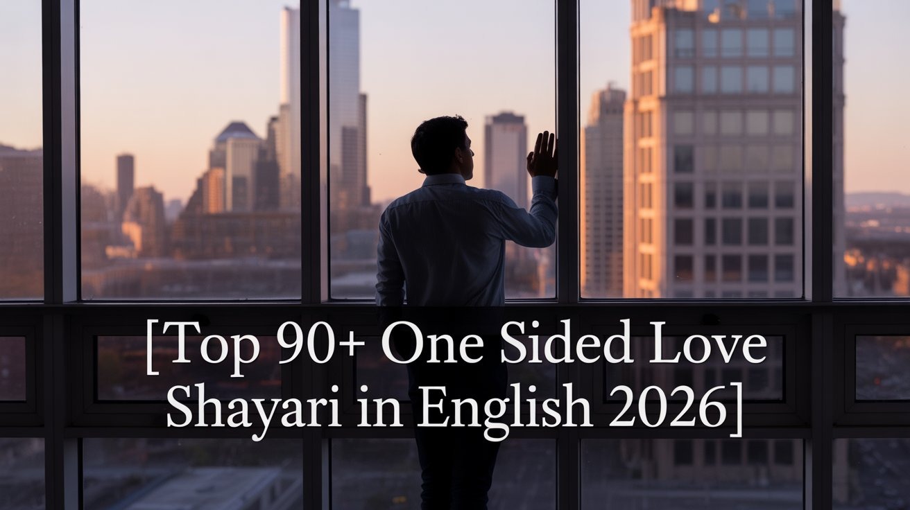 Top 90+ One Sided Love Shayari In English (2026)