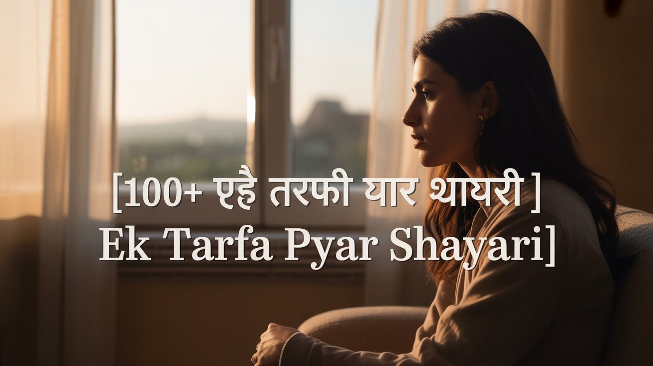 100+ एक तरफ़ा प्यार शायरी | Ek Tarfa Pyar Shayari