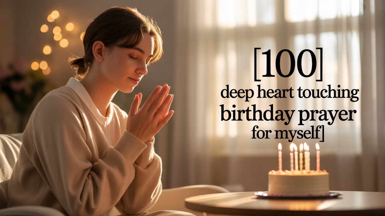 100 Deep Heart Touching Birthday Prayer For Myself