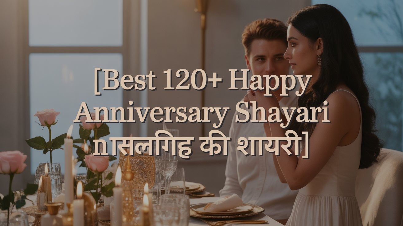 Best 120+ Happy Anniversary Shayari in Hindi सालगिरह की शायरी