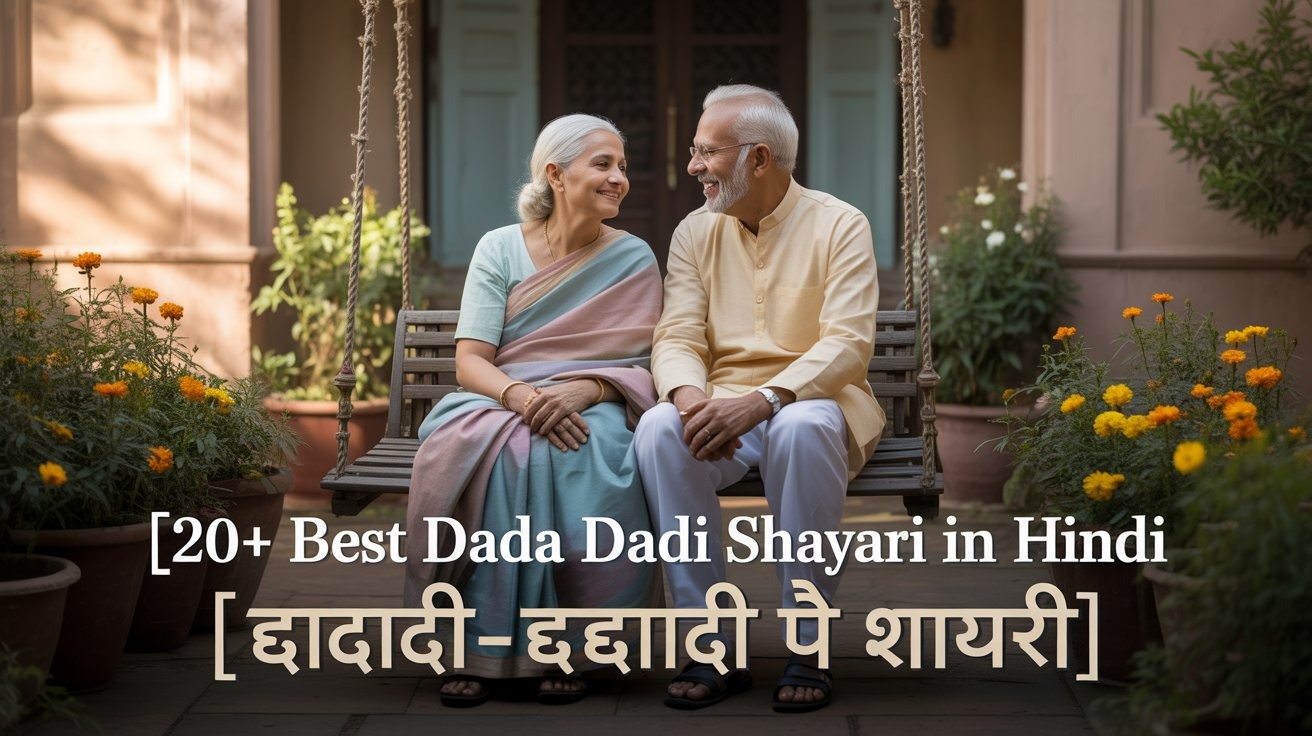 20+ Best Dada Dadi Shayari in Hindi | दादा-दादी पे शायरी