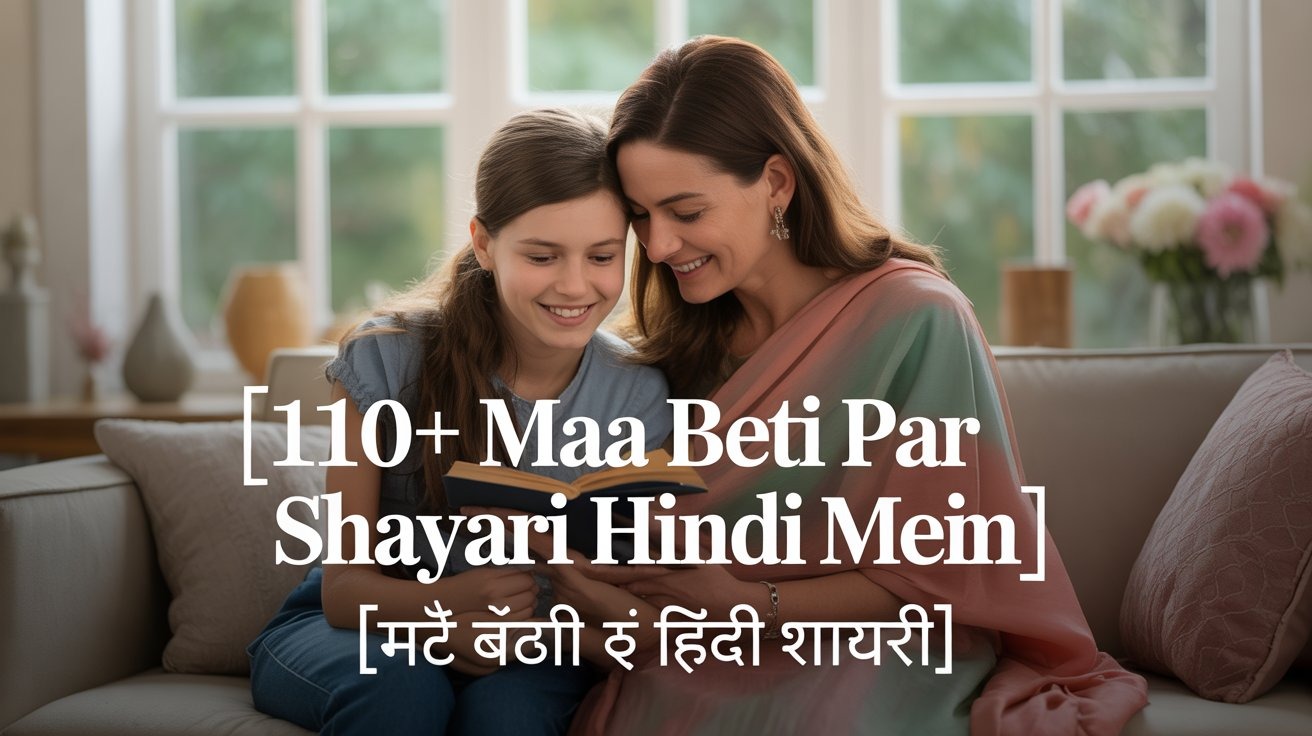 110+ Maa Beti Par Shayari Hindi Mein | माँ बेटी की हिंदी शायरी