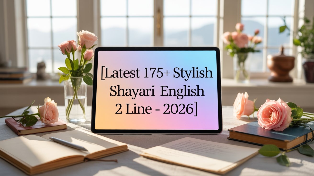 Latest 175+ Stylish Shayari प्यार English 2 Line – 2026