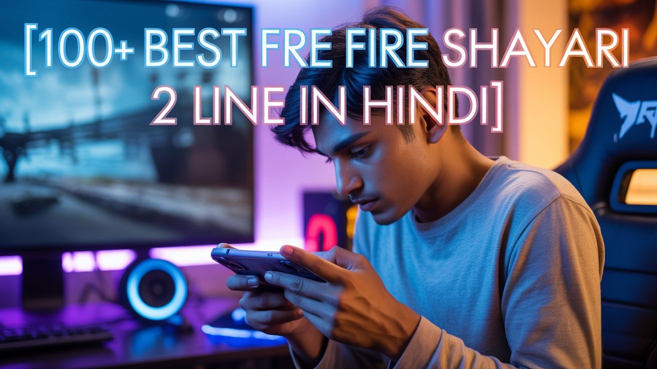 100+ Best Free Fire Shayari 2 Line in Hindi