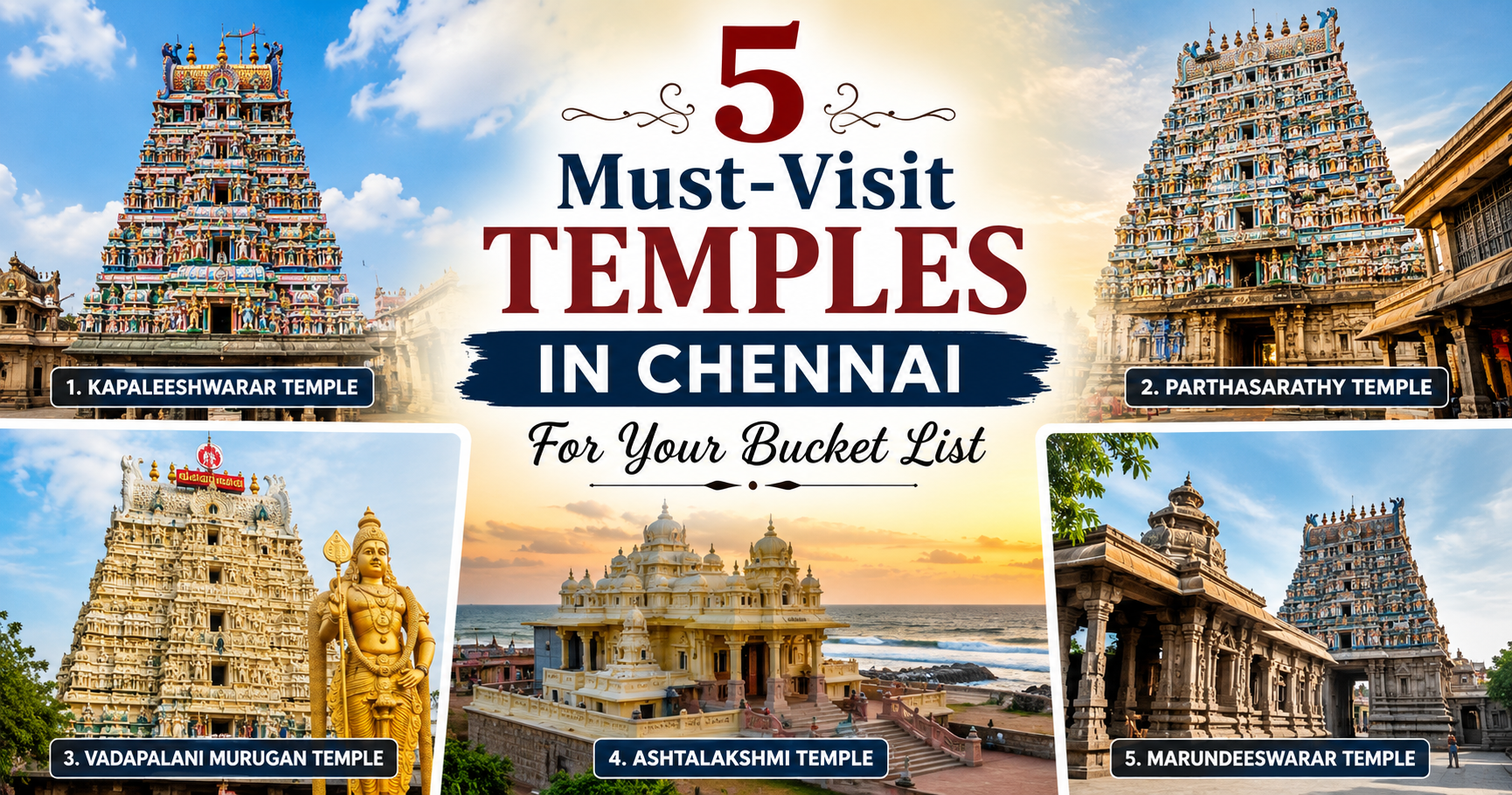 5 Must-Visit Temples In Chennai For Your Bucket List