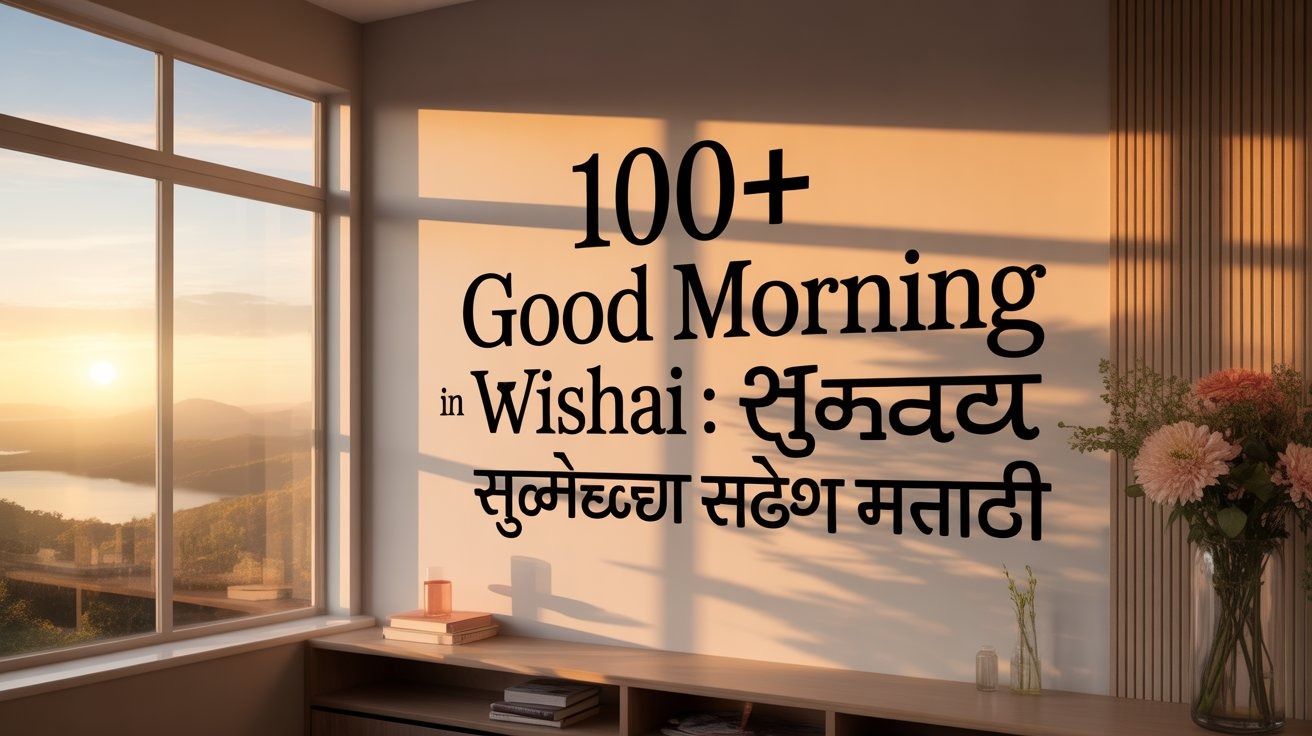 100+ Good Morning Wishes In Marathi: शुभ सकाळ शुभेच्छा संदेश मराठी
