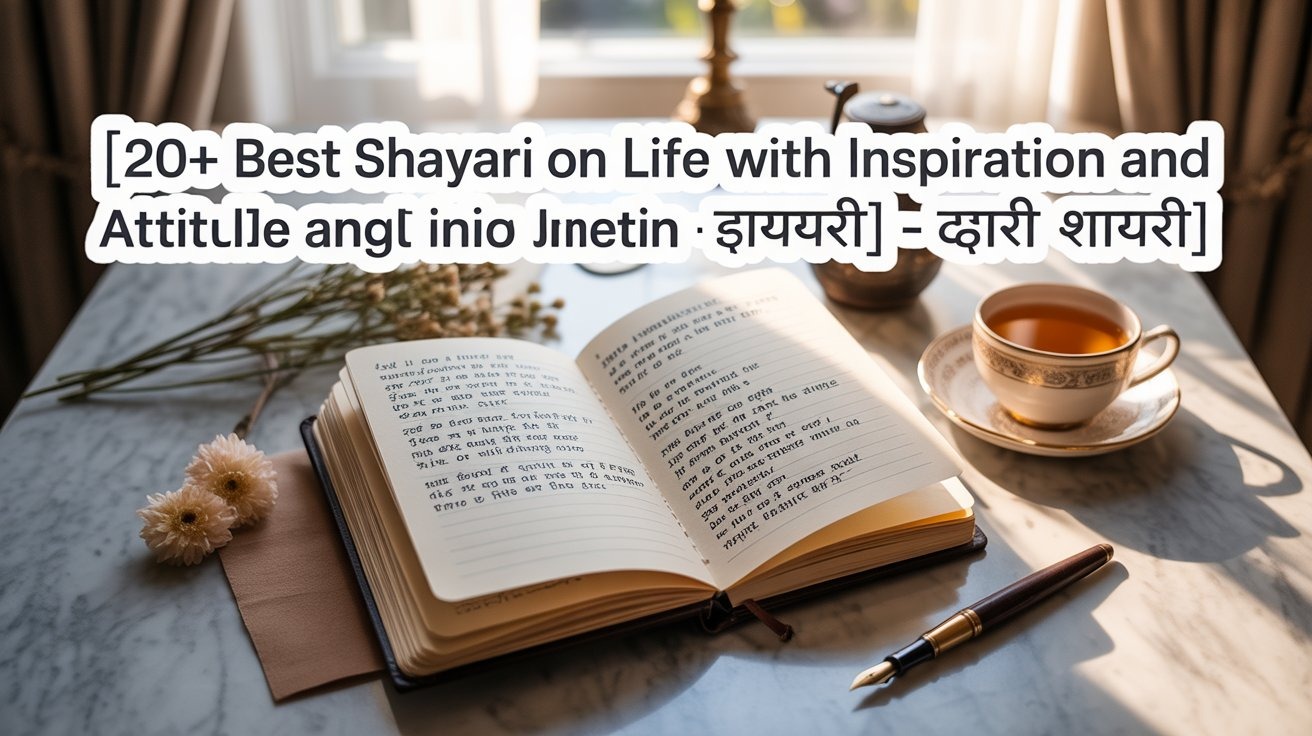 20+ best shayari on life with inspiration and attitude in hindi and english – डायरी की शायरी