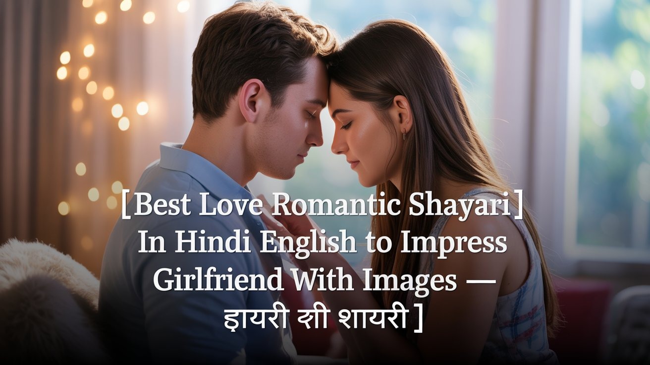 Best love romantic shayari in hindi english to impress girlfriend with images – डायरी की शायरी 