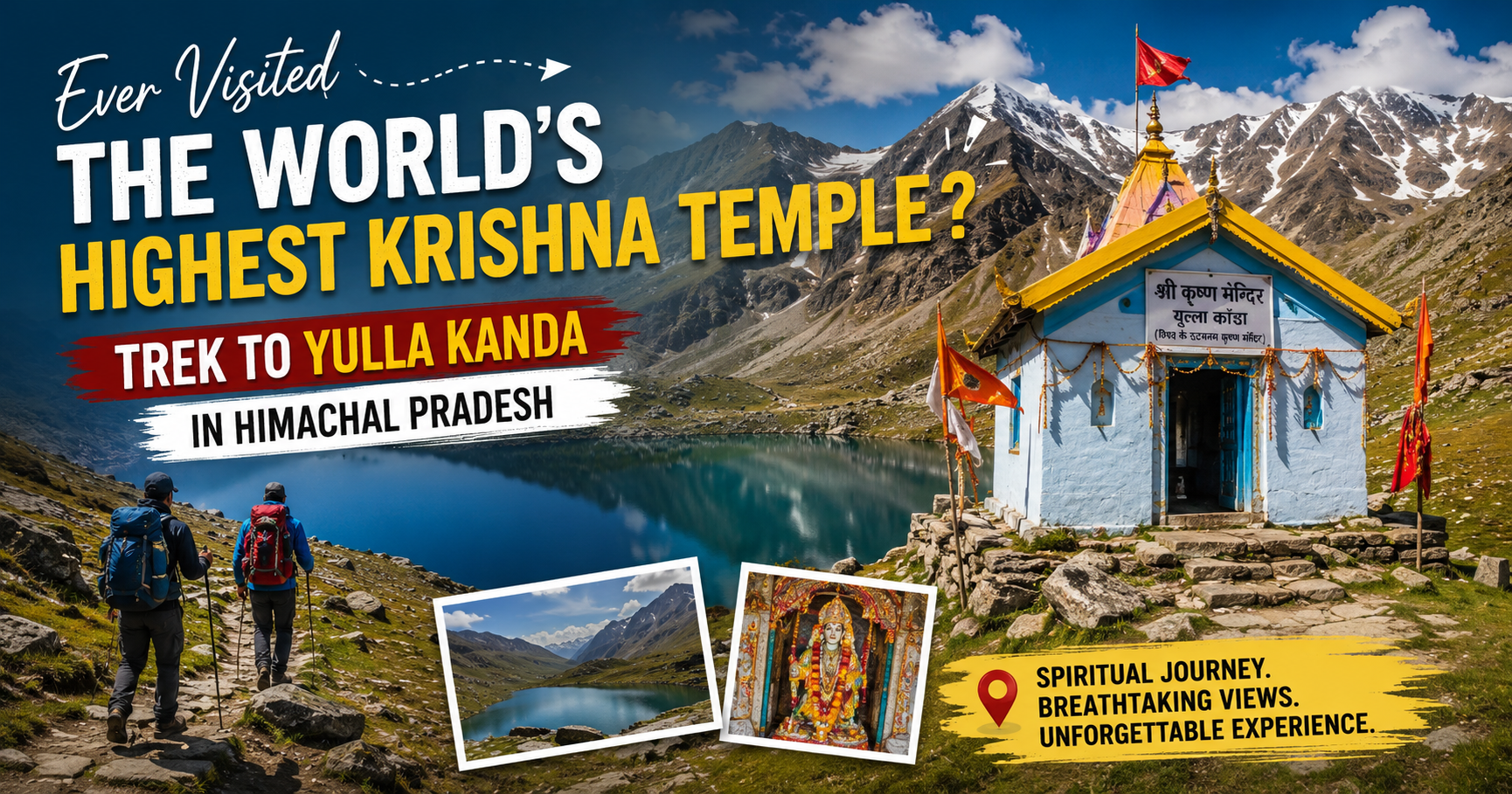 Ever Visited The World's Highest Krishna Temple? Trek To Yulla Kanda In Himachal Pradesh