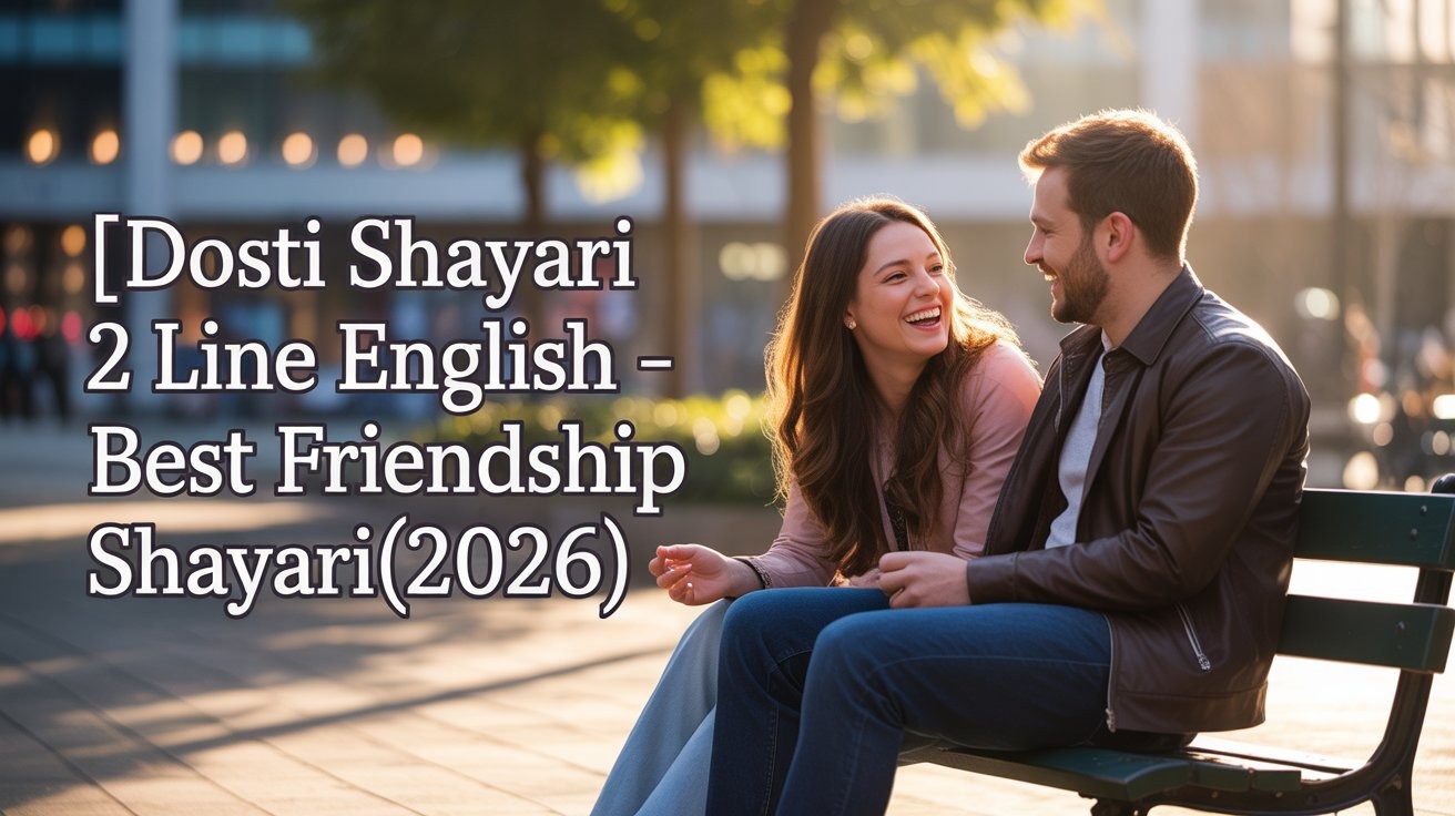 Dosti Shayari 2 Line English - Best Friendship Shayari(2026)