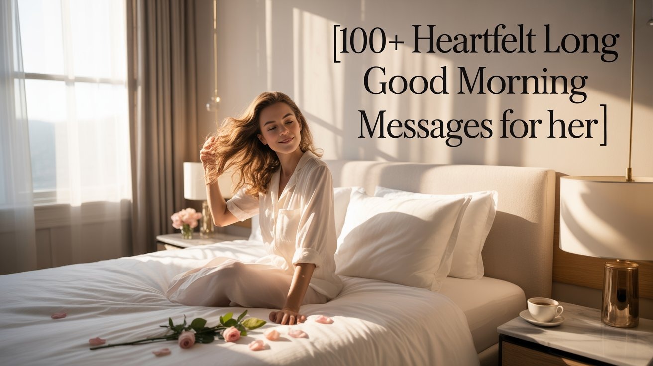 100+ Heartfelt Long Good Morning Messages for Her